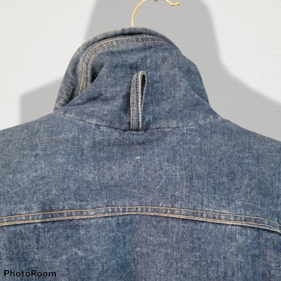 Be in the Current Seen, 80's jean jacket, large - Picture 5 of 10